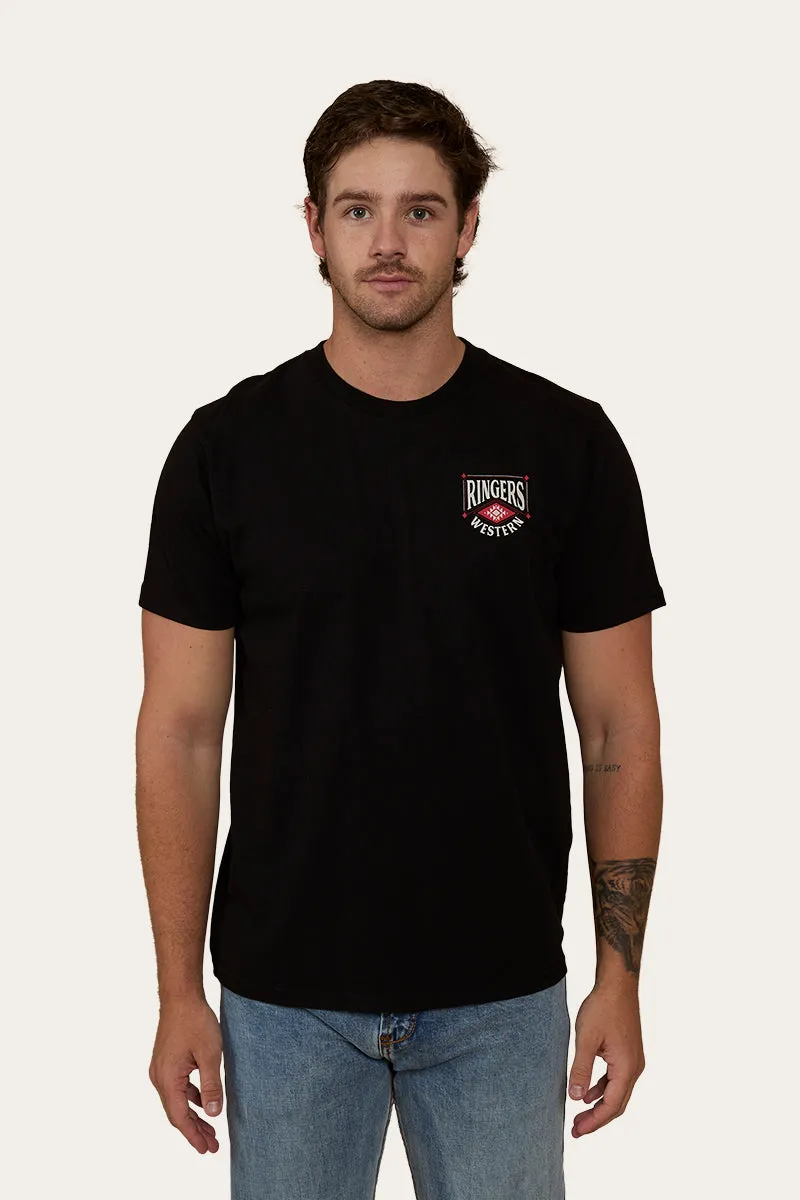 Conondale Mens Loose Fit T-Shirt - Black
