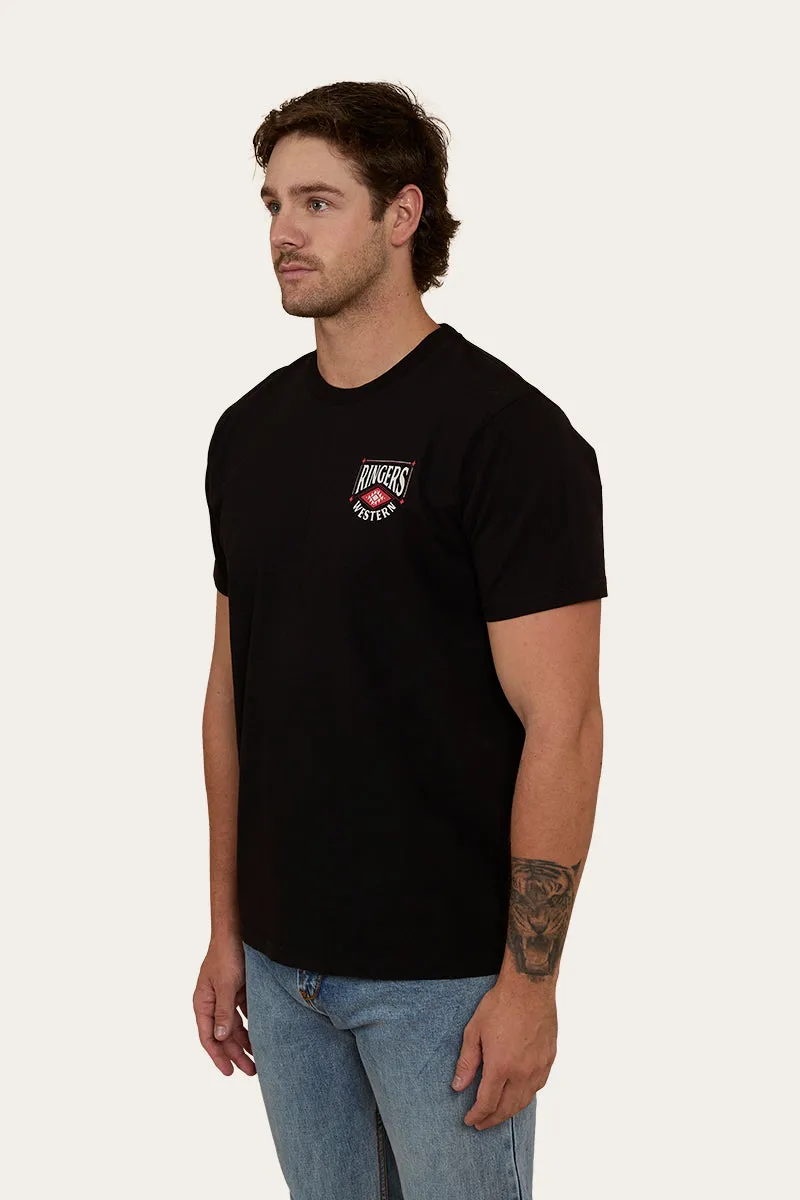 Conondale Mens Loose Fit T-Shirt - Black