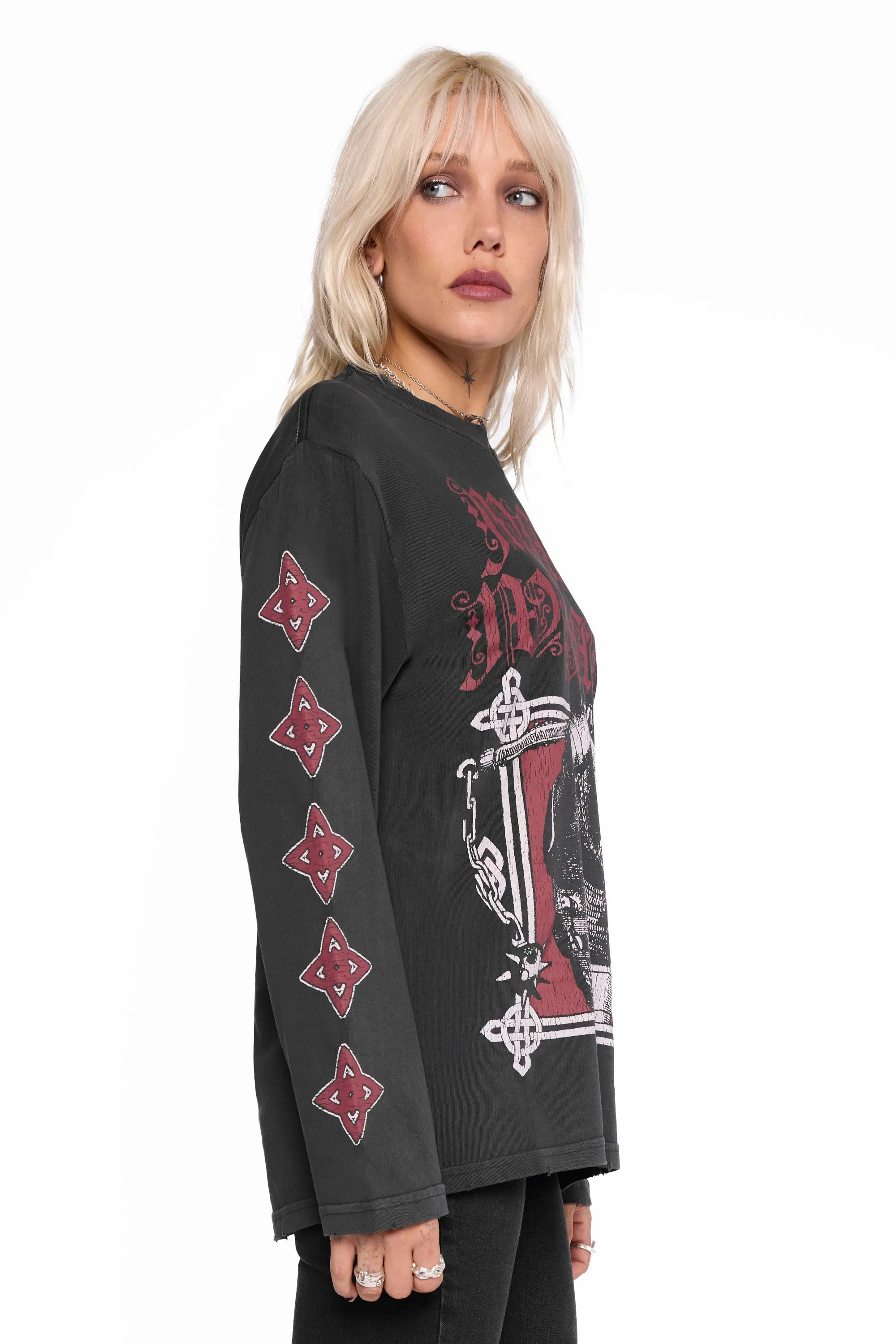 Emperor Oversized Long Sleeve Tee