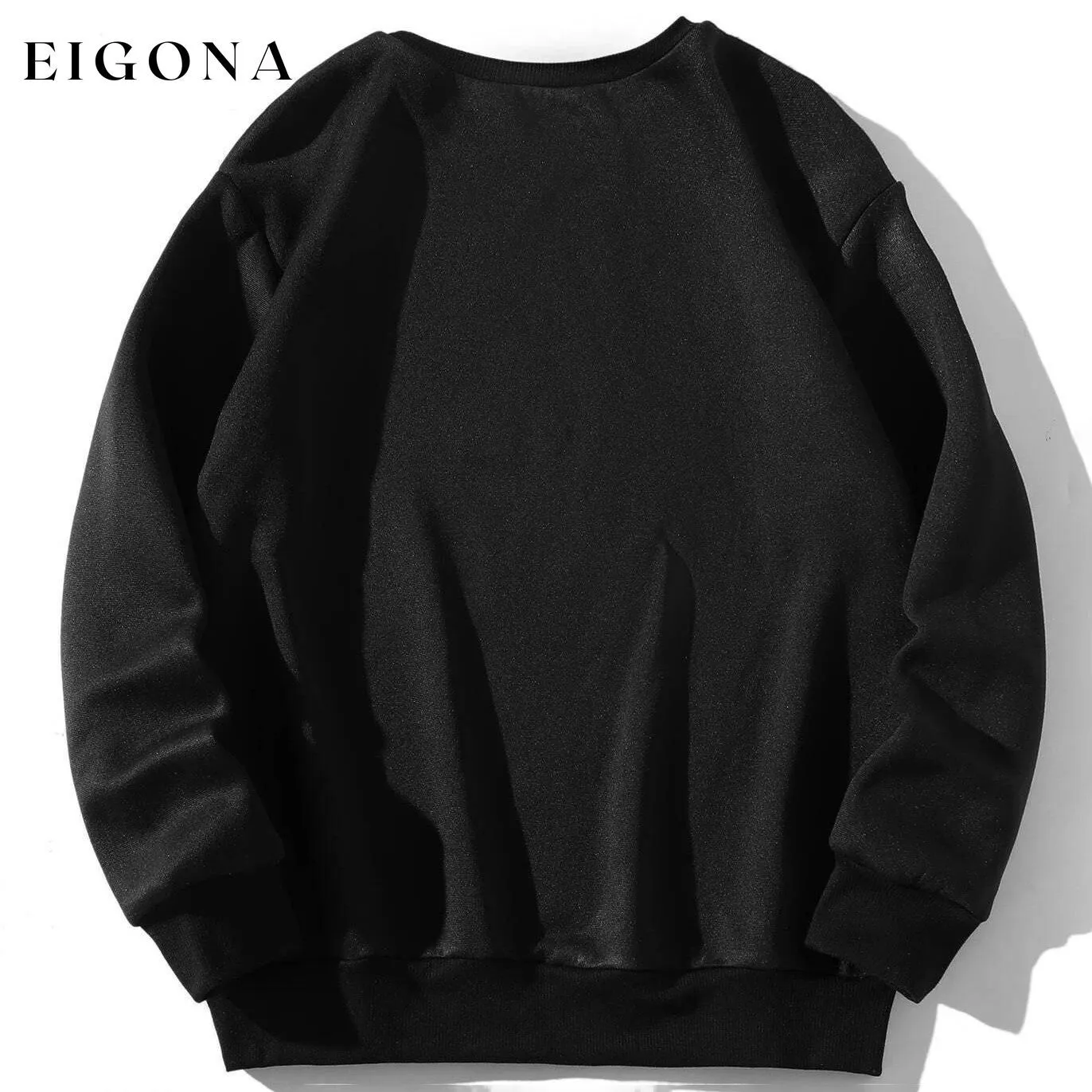 Graphic Print Thermal Sweatshirt