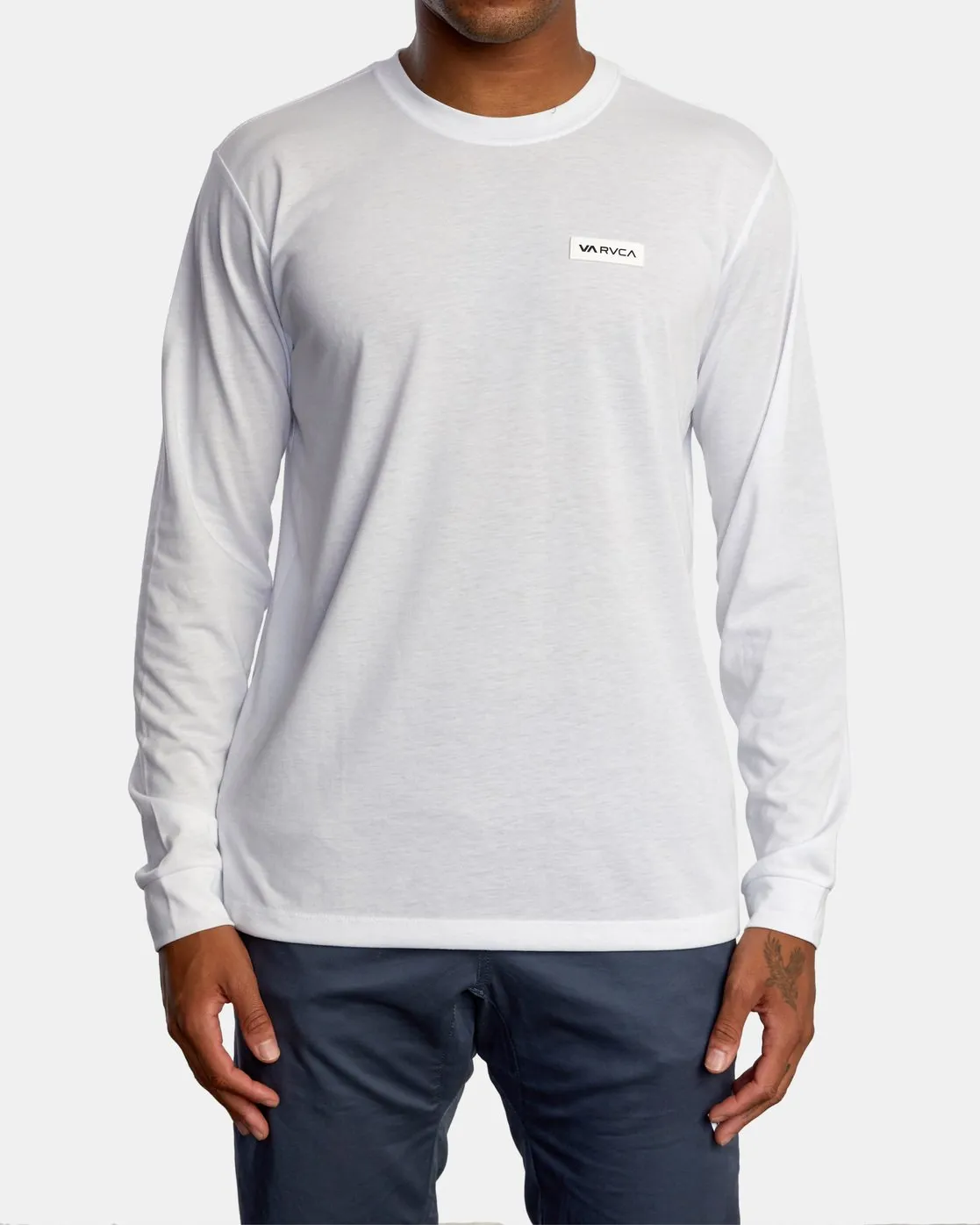 Icon Performance Long Sleeve Tee - White