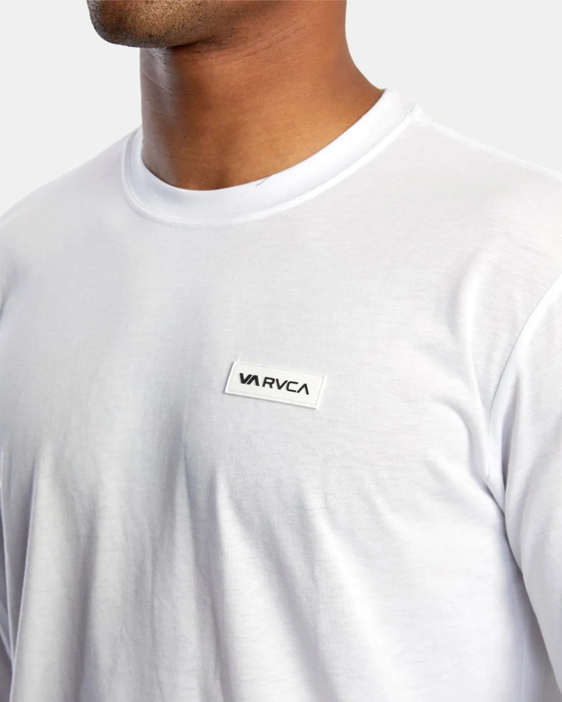 Icon Performance Long Sleeve Tee - White