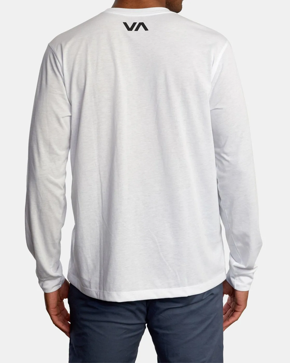 Icon Performance Long Sleeve Tee - White
