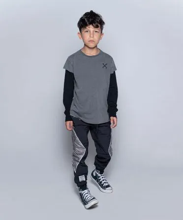 NUNUNU - Attention T-Shirt - Dyed Grey