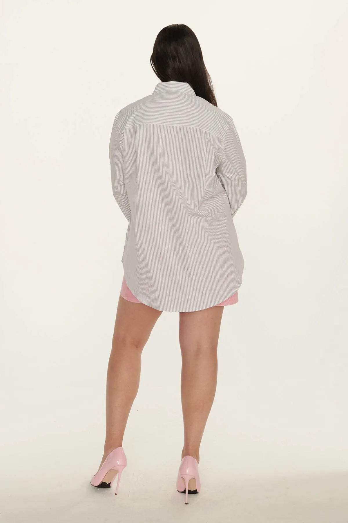 Oversized Front Yoke Shirt