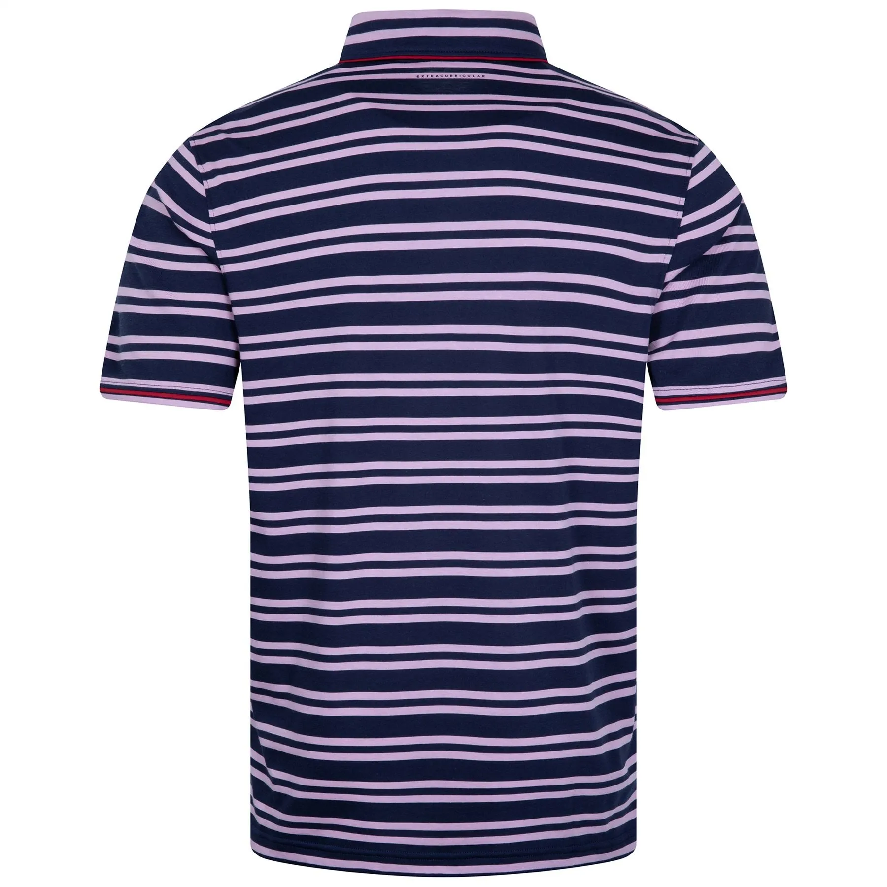Rail Polo Mauve Stripe - SS23