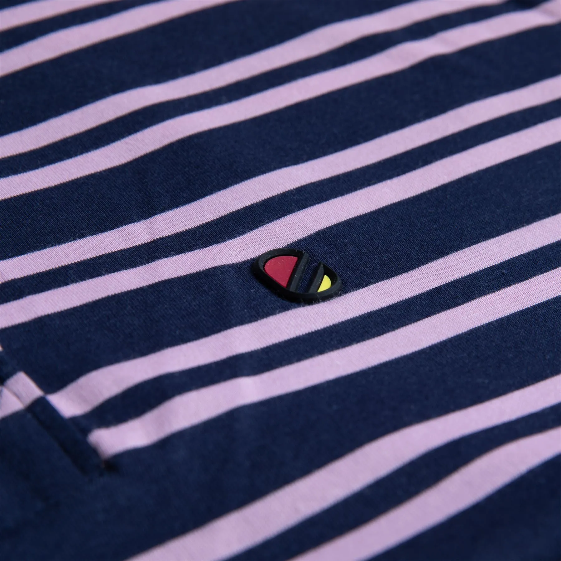 Rail Polo Mauve Stripe - SS23