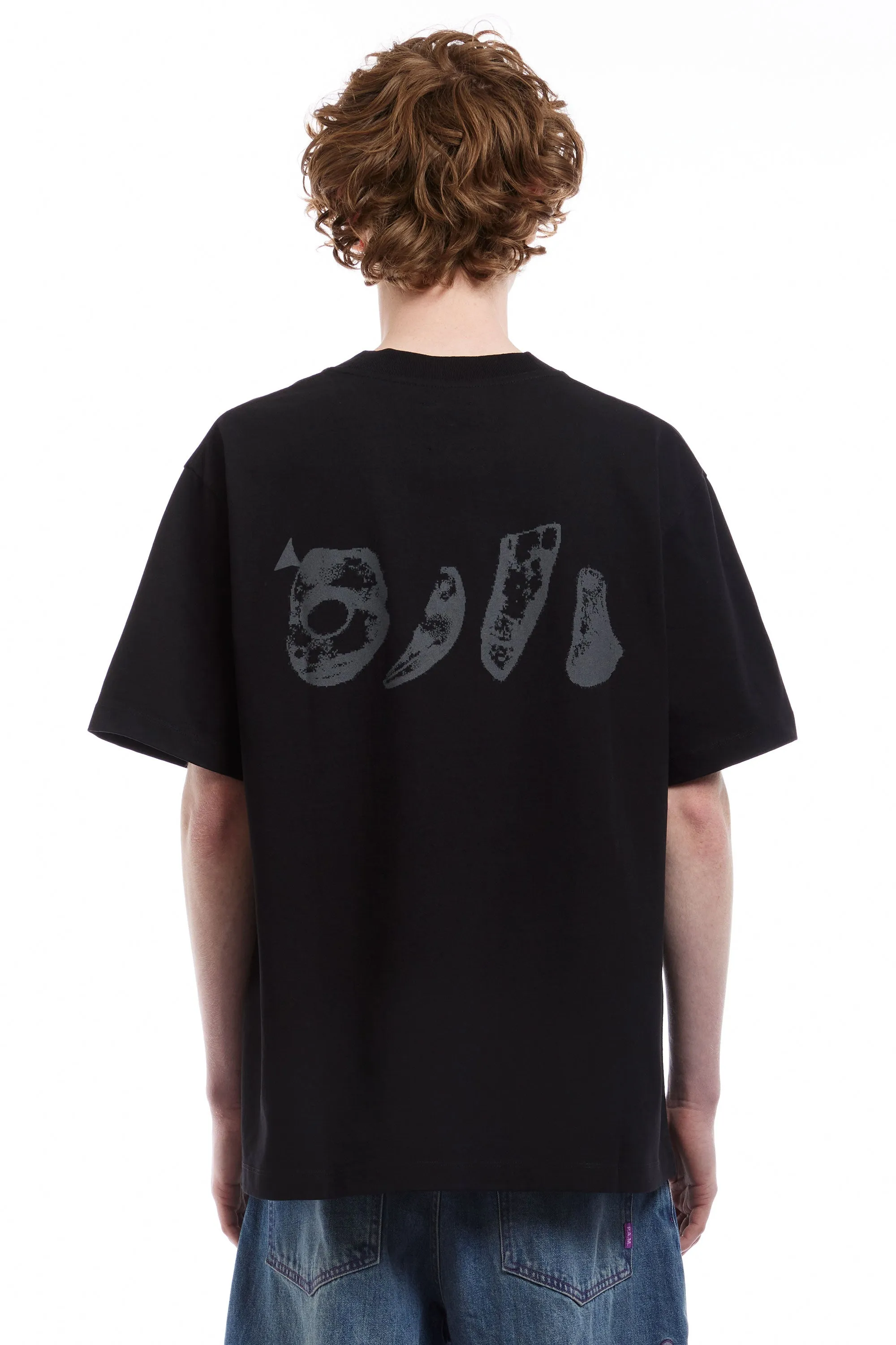 ROA - GRAPHIC BOXY TEE BLACK