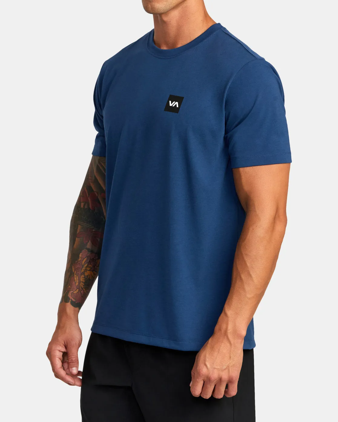 RVCA 2X Tee - Army Blue