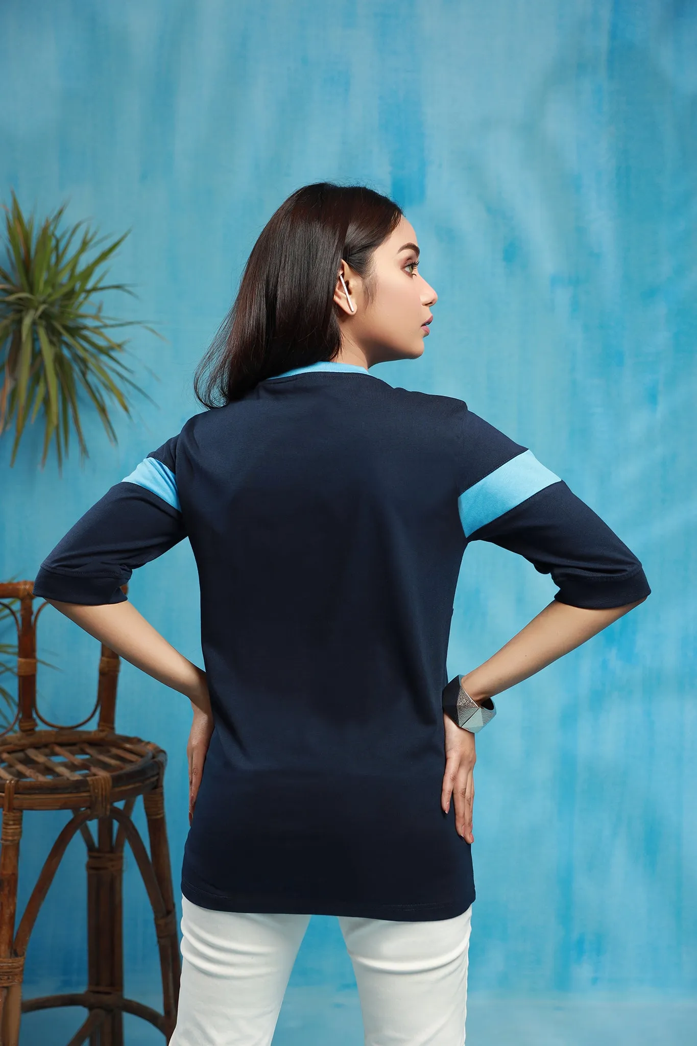 Street Blue T-Shirt (Plus Size) - P21 - WT0013P