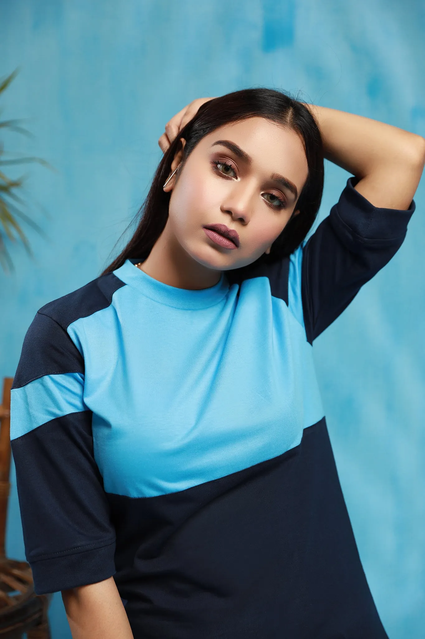 Street Blue T-Shirt (Plus Size) - P21 - WT0013P
