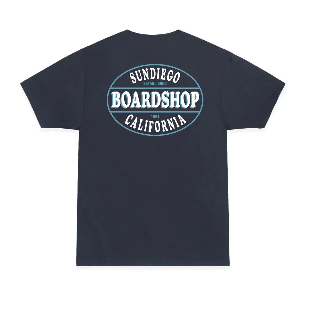 SunDiego SDBSCA T-Shirt - HEATHER BLUE