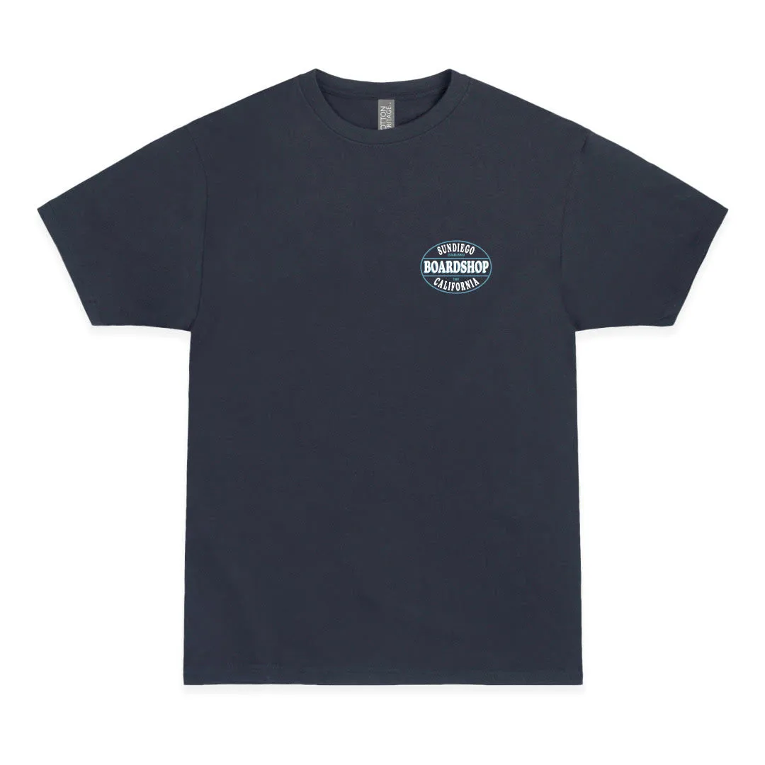 SunDiego SDBSCA T-Shirt - HEATHER BLUE